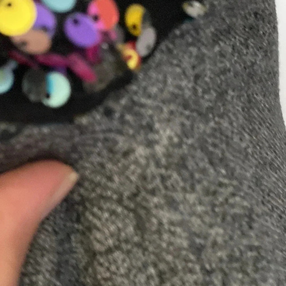 Hutch short sleeve top with sequin sleeve size XS - Picture 10 of 12